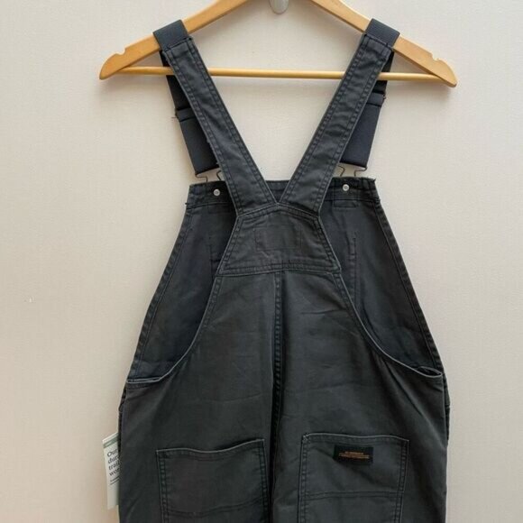 NEW REI Co-op Trailsmith Canvas Overalls - Women's 10 NWT Pirate Black - Picture 8 of 14